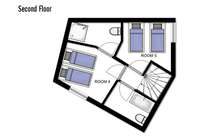 Chalet Benjamin Courchevel Floor Plan 2